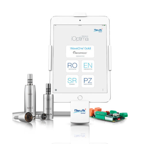 牙科微电机控制器 - iOPTIMAINT - Bien-Air Dental/瑞士彼岸齿科 - 电动 / 带LED照明 / 整套