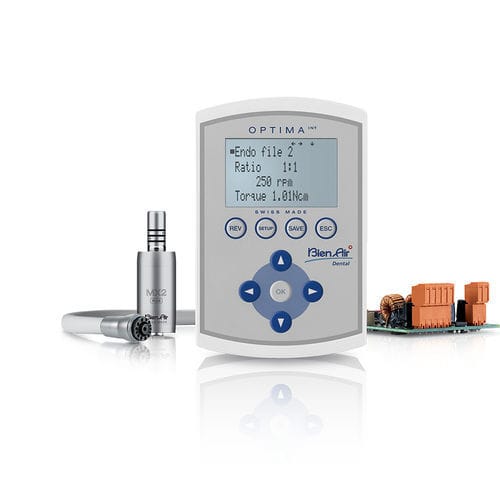 牙科微电机控制器 - OPTIMAINT MX2 - Bien-Air Dental/瑞士彼岸齿科 - 电动 / 带LED照明