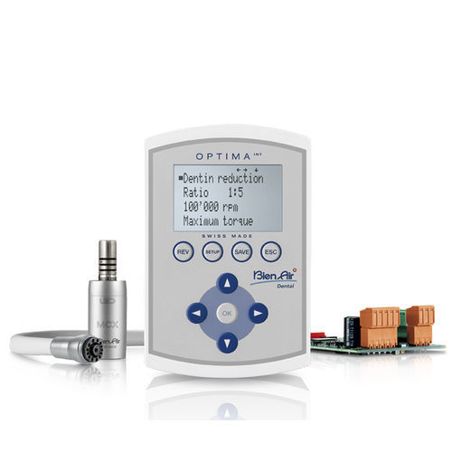牙髓微电机控制器 - OPTIMAINT MCX - Bien-Air Dental/瑞士彼岸齿科 - 电动 / 集成式 / 带LED照明