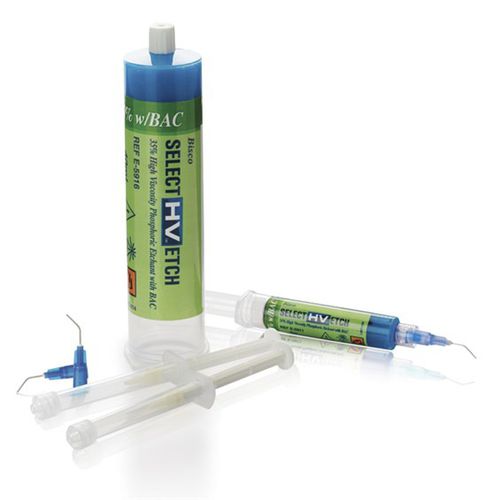 磷酸牙科材料 - SELECT HV® ETCH W/BAC - BISCO - 牙齿修复 / 用于正畸粘接