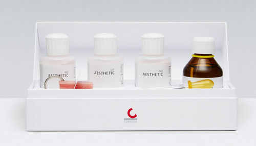 树脂材质牙科材料 - AESTHETIC Color Set Easy Mini - Candulor - 牙龈 / 用于假牙制造 / 粉末