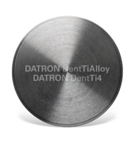 钛牙科材料 - DATRON DentTiAlloy - DATRON - 用于牙冠 / 用于牙桥 / 牙齿修复