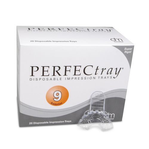 部分牙齿口腔印模托盘 - Perfectray® #9  - DenMat Holdings - 上牙 / 下部 / 带孔
