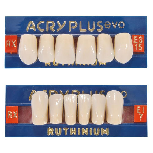 丙烯塑料假牙 - ACRY PLUS EVO RX - Ruthinium Group/登士柏西诺德牙科产品 - 后牙 / 后牙