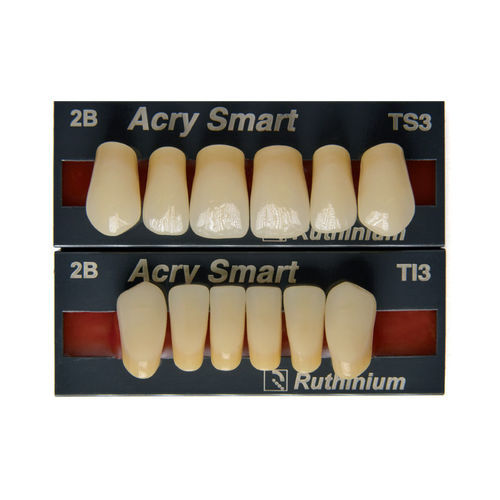 丙烯塑料假牙 - Acry Smart - Ruthinium Group - 后牙