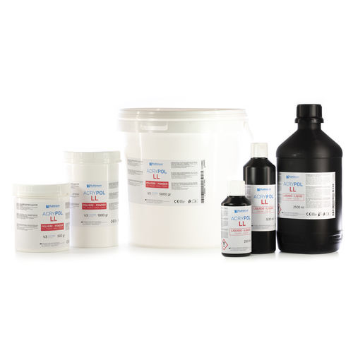亚克力牙科材料 - ACRY POL LL - Ruthinium Group/登士柏西诺德牙科产品 - 义齿 / 液体 / 粉末