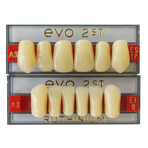 丙烯塑料假牙 - EVO 2ST - Ruthinium Group/登士柏西诺德牙科产品 - 后牙 / 后牙 / 下切牙