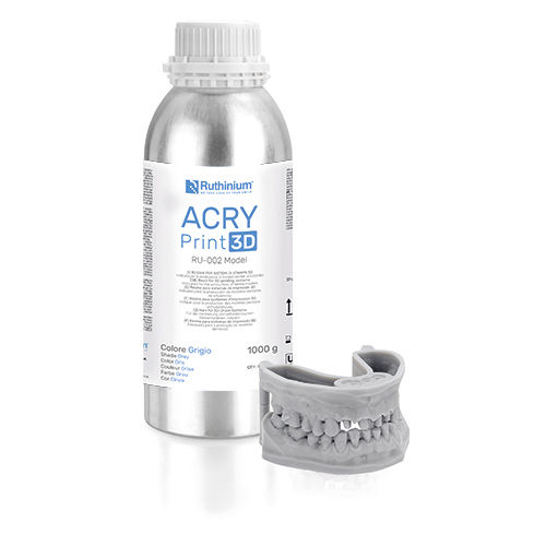 树脂材质牙科材料 - ACRY RU-002  - Ruthinium Group/登士柏西诺德牙科产品 - 用于3D打印 / 模型制作 / 光聚合