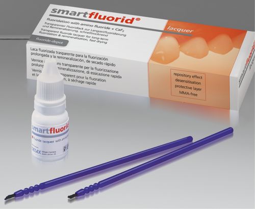 氟化物牙科材料 - smartfluorid® lacquer - DETAX GmbH & Co. KG   - 牙齿修复 / 透明