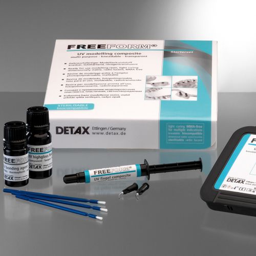 树脂材质牙科材料 - Freeform® - DETAX GmbH & Co. KG   - 模型制作 / 生物相容性 / 光聚合