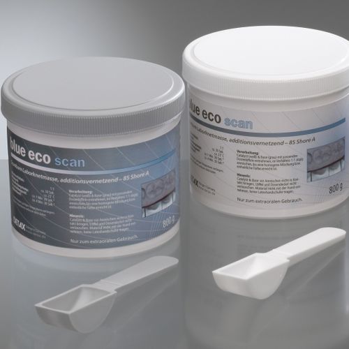 硅胶牙科材料 - blue eco scan - DETAX GmbH & Co. KG   - CAD/CAM / 牙科实验室
