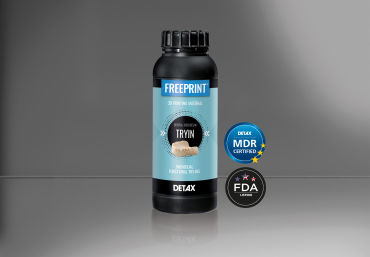 树脂材质牙科材料 - FREEPRINT® TRYIN - DETAX GmbH & Co. KG   - 牙齿修复 / 用于3D打印 / 光聚合