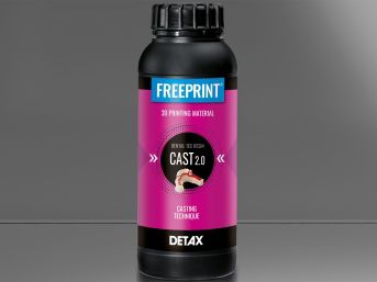树脂材质牙科材料 - FREEPRINT® cast 2.0 - DETAX GmbH & Co. KG   - 用于3D打印 / 流动式 / 模型制作