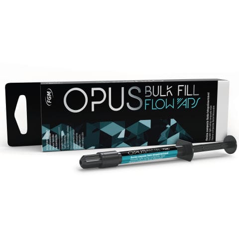 合成流体牙科材料 - Opus Bulk Fill Flow  - FGM Dental Products - 牙齿修复 / 后牙 / 半透明