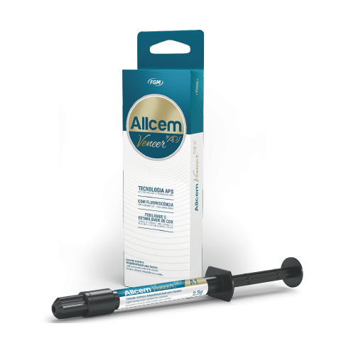 牙贴面牙齿胶粘剂 - Allcem Veneer  - FGM Dental Products - 光聚合