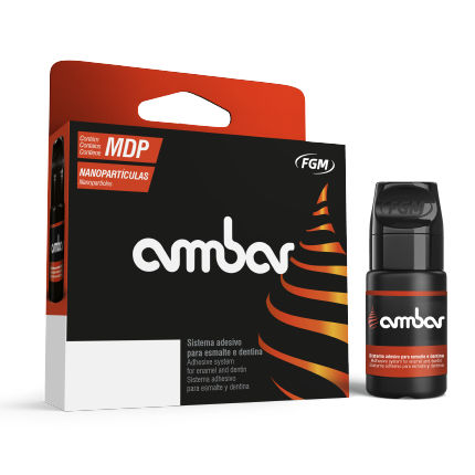 牙齿修复胶粘剂 - Ambar - FGM Dental Products - 光聚合 / 液体