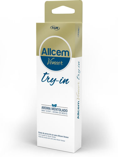 牙贴面牙齿胶粘剂 - Allcem Try-in  - FGM Dental Products