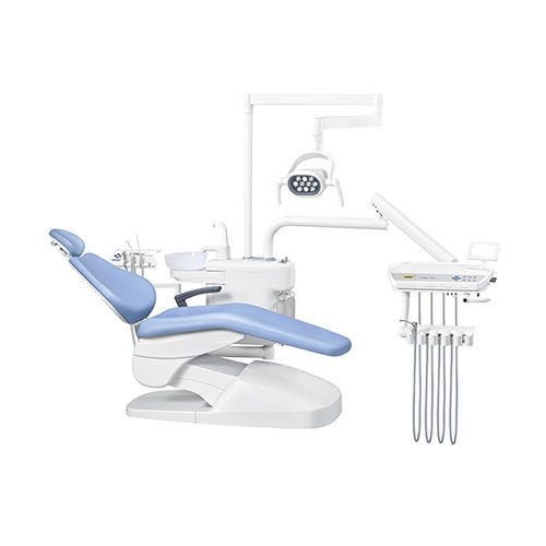 带椅子牙科治疗设备 - AL-398AA - Foshan Anle Medical Apparatus - 具有活动头枕 / 带卫生系统 / 带器械架