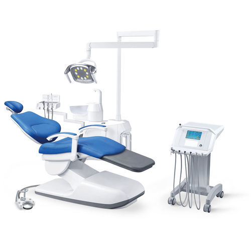 带椅子牙科治疗设备 - AL-398HA - Foshan Anle Medical Apparatus - 带监护仪 / 带器械架 / 带照明