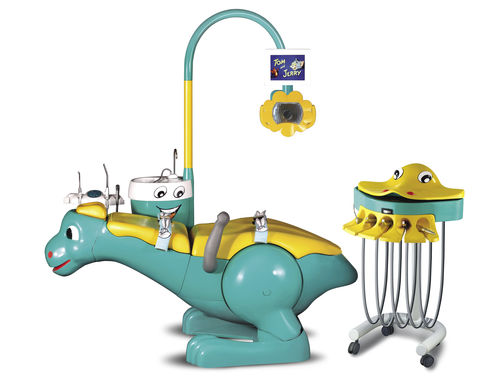 带椅子牙科治疗设备 - A8000-II(B type) - Foshan YaYou Medical Equipment - 带器械架 / 儿科