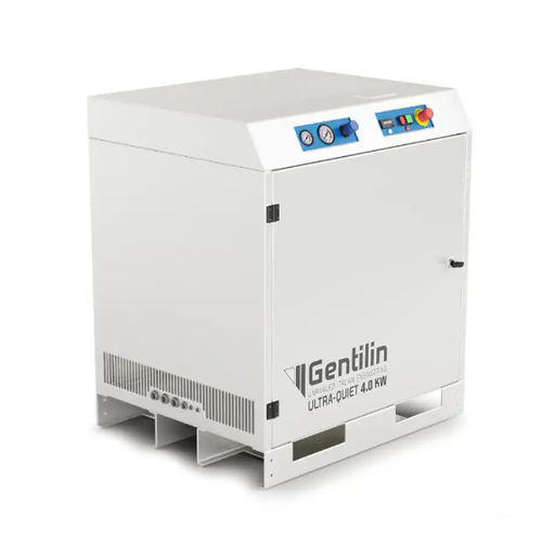 医用空气压缩机 - QUBE DRY 550 HS - Gentilin - 带有空气干燥器 / 无油 / 静音