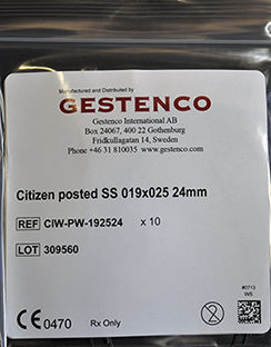 NiTi矫正线材 - CITIZEN  - Gestenco International AB   - 不锈钢