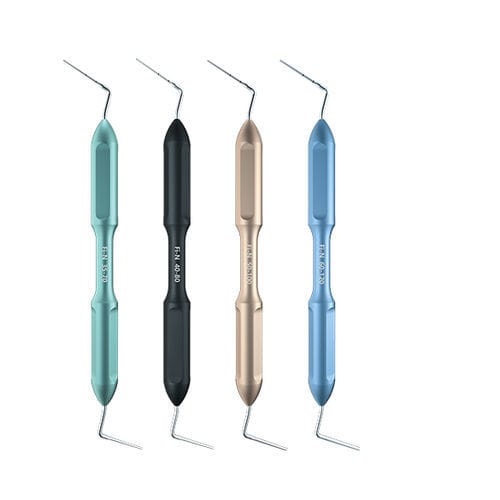 双牙科充填器 - Fi-N DTE - Guilin Woodpecker Medical Instrument Co., Ltd.   - 牙齿修复 / 不锈钢 / NiTi