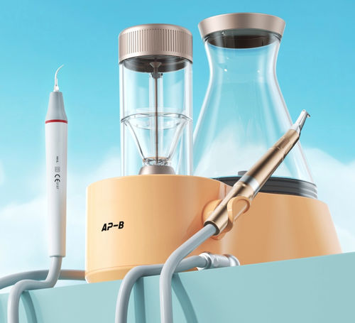 带气动抛光设备洁牙机 - AP-B - Guilin Woodpecker Medical Instrument Co., Ltd.   - 空气 / 加压加热