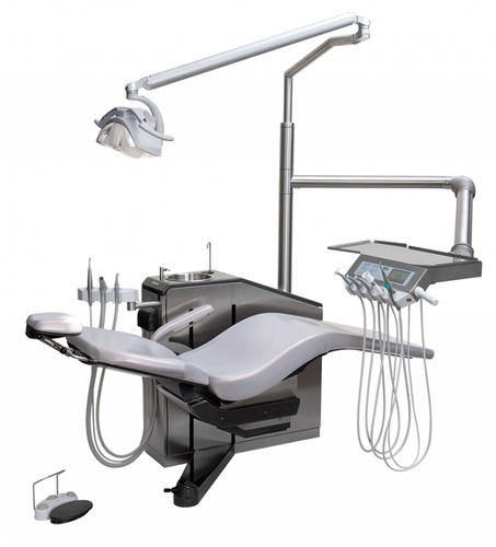 带椅子牙科治疗设备 - D2-ASTRUM - DKL CHAIRS GmbH - 紧凑型 / 具有活动头枕 / 带卫生系统