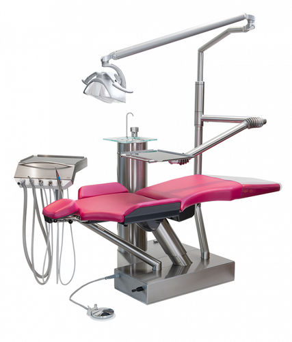 带椅子正牙设备 - L2-ECO-AIR - DKL CHAIRS GmbH - 紧凑型 / 带卫生系统 / 带器械架