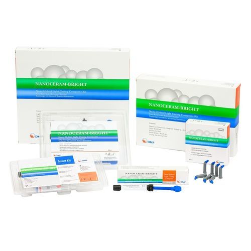混合复合材料牙科材料 - NANOCERAM-BRIGHT - DMP - 牙齿修复 / 用于根管充填 / 光聚合