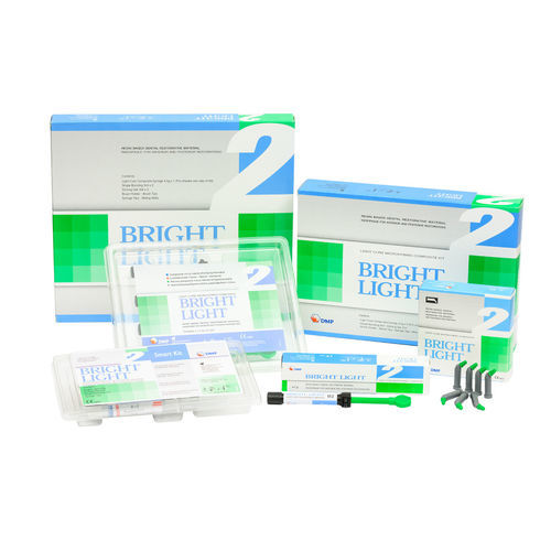 合成牙科材料 - Bright Light - DMP - 牙齿修复 / 用于牙贴面 / 后牙