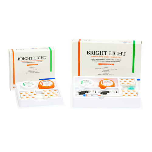 混合复合材料牙科材料 - Bright Light Hybrid - DMP - 牙齿修复 / 用于牙贴面 / 后牙