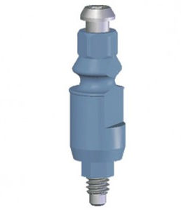 钛传输柱 - TPI50 - EASY SYSTEM IMPLANT - 直线型 / 螺杆