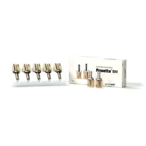 玻璃陶瓷牙科材料 - Rosetta® BM - HASS CORP   - 用于牙嵌 / 用于牙贴面 / 用于牙齿填补物