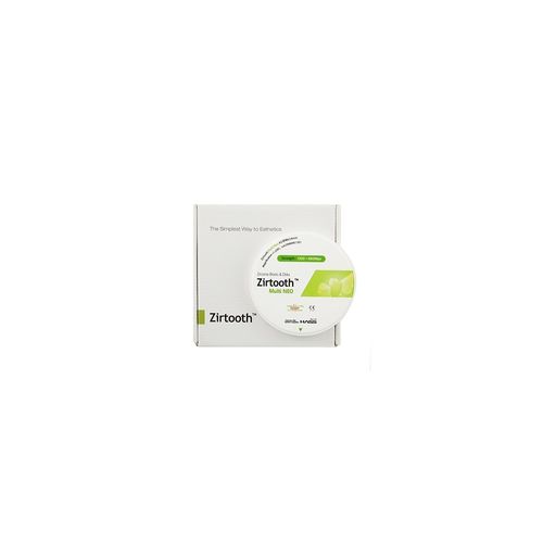氧化锆牙科材料 - Zirtooth™ Multi NEO - HASS CORP   - 牙齿修复 / CAD/CAM / 用于牙冠