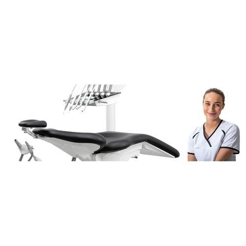 带电动椅牙科治疗设备 - Heka S+ Pillar - Heka Dental - 具有活动头枕 / 带卫生系统 / 带口腔内摄像机