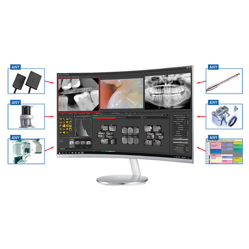 正畸软件 - Mediadent v8  - IMAGELEVEL - 用于牙科造影 / 通用 / 管理