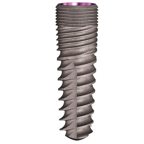 锥形牙齿植入物 - InterActive™ - Implant Direct Europe - 钛 / 内六角形 / 直线型