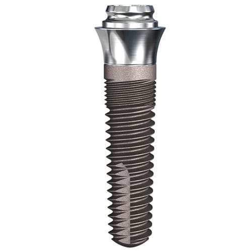 圆柱形牙齿植入物 - ScrewIndirect™ - Implant Direct Europe - 钛 / 锥形 / 外六角形