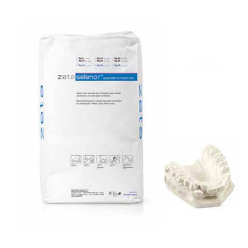石膏牙科材料包 - zeta selenor speciale ortodonzia - INDUSTRIA ZINGARDI SRL   - 正畸 / 牙科实验室 / 粉末