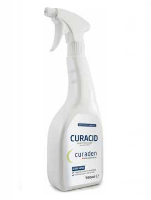 牙科器械抗菌剂 - CURACID - INDUSTRIA ZINGARDI SRL   - 液体 / 750毫升