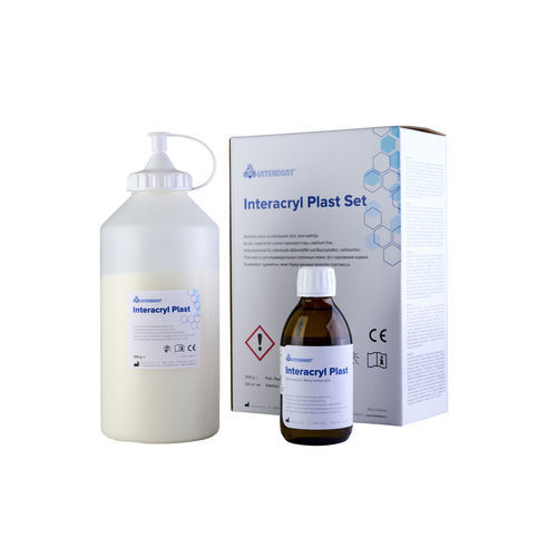 丙烯塑料牙科材料 - INTERACRYL PLAST - Interdent - 用于印模托盘 / 牙科实验室 / 模型制作