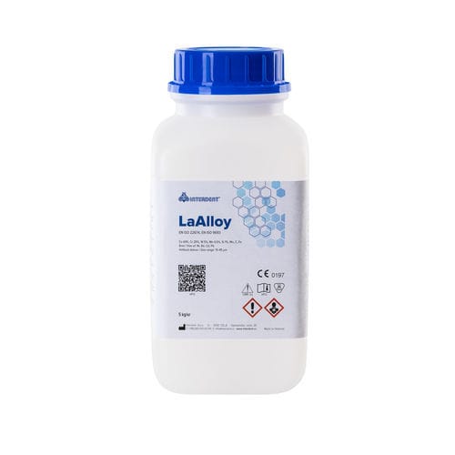 合金牙科材料 - LaAlloy - Interdent - 正畸 / 用于3D打印 / 粉末