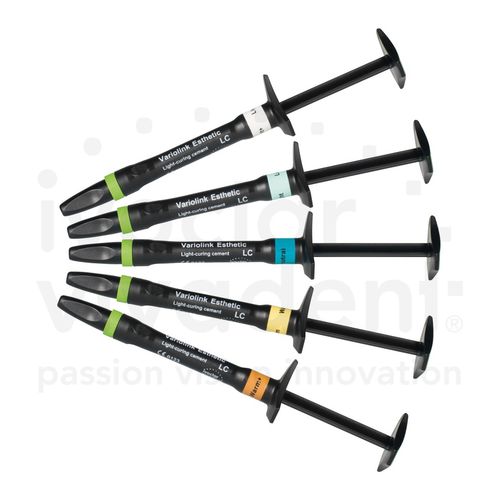 牙齿修复牙齿胶粘剂 - Variolink Esthetic - Ivoclar Vivadent - 树脂 / 用于陶瓷 / 光聚合