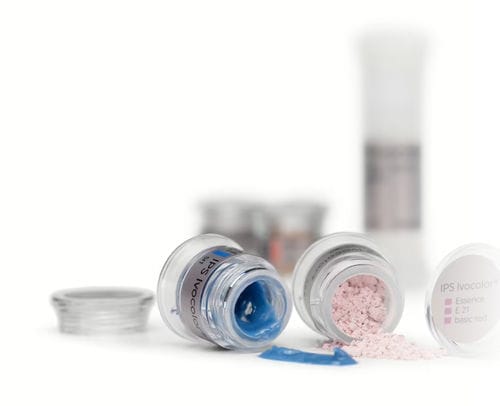 陶瓷牙科材料 - IPS Ivocolor® - Ivoclar Vivadent/义获嘉伟瓦登特 - 锆 / 焦硅酸锂 / 牙齿修复