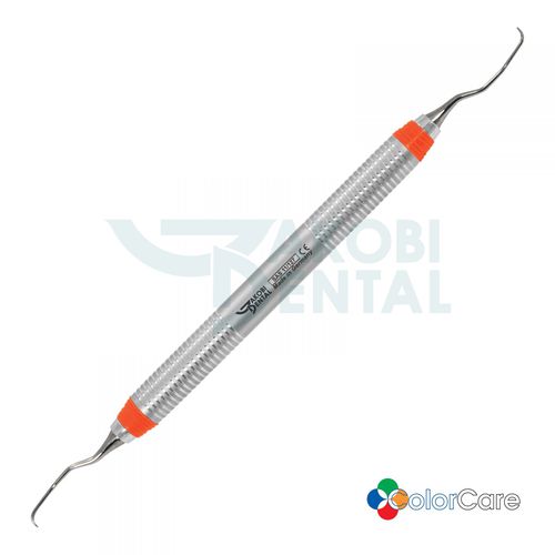 牙周刮匙 - SAS11/127 - Jakobi Dental GmbH - Gracey / 近中 / ColorCare手柄