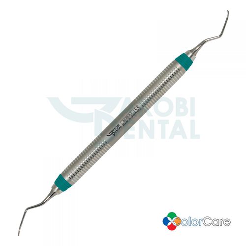 通用刮匙 - SC2R/2L7 - Jakobi Dental GmbH - Columbia式 / 不锈钢 / ColorCare手柄