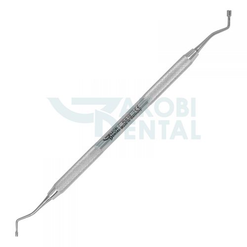 双牙科充填器 - PLG1/2 - Jakobi Dental GmbH - 牙齿修复 / 不锈钢 / 带齿