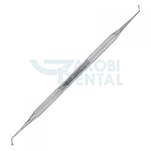 双牙齿抛光工具 - BB26/27S - Jakobi Dental GmbH - 球形 / 不锈钢